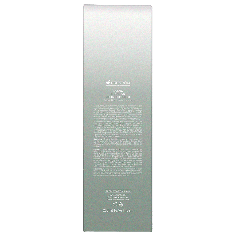 Room Diffuser 200ml Reunrom Kaeng Krachan