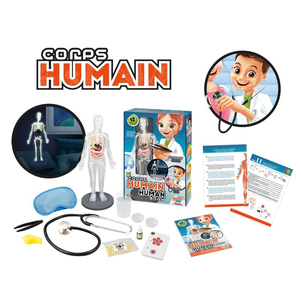 Buki France Corps Human Body Science Kit