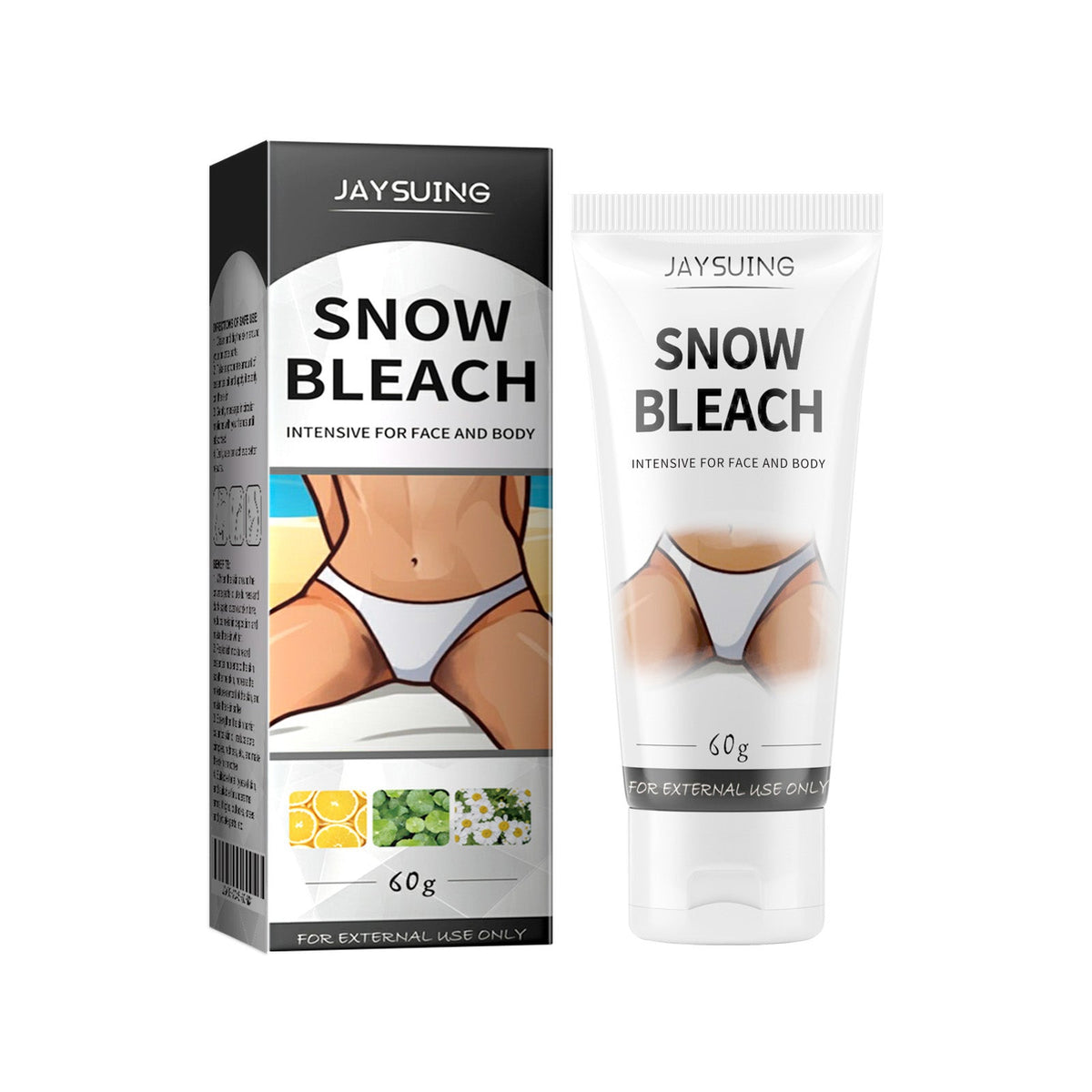 Brightening Body Care Cream for Dull Joints, Dark Spots, Moisturizing, Rejuvenating ,60g