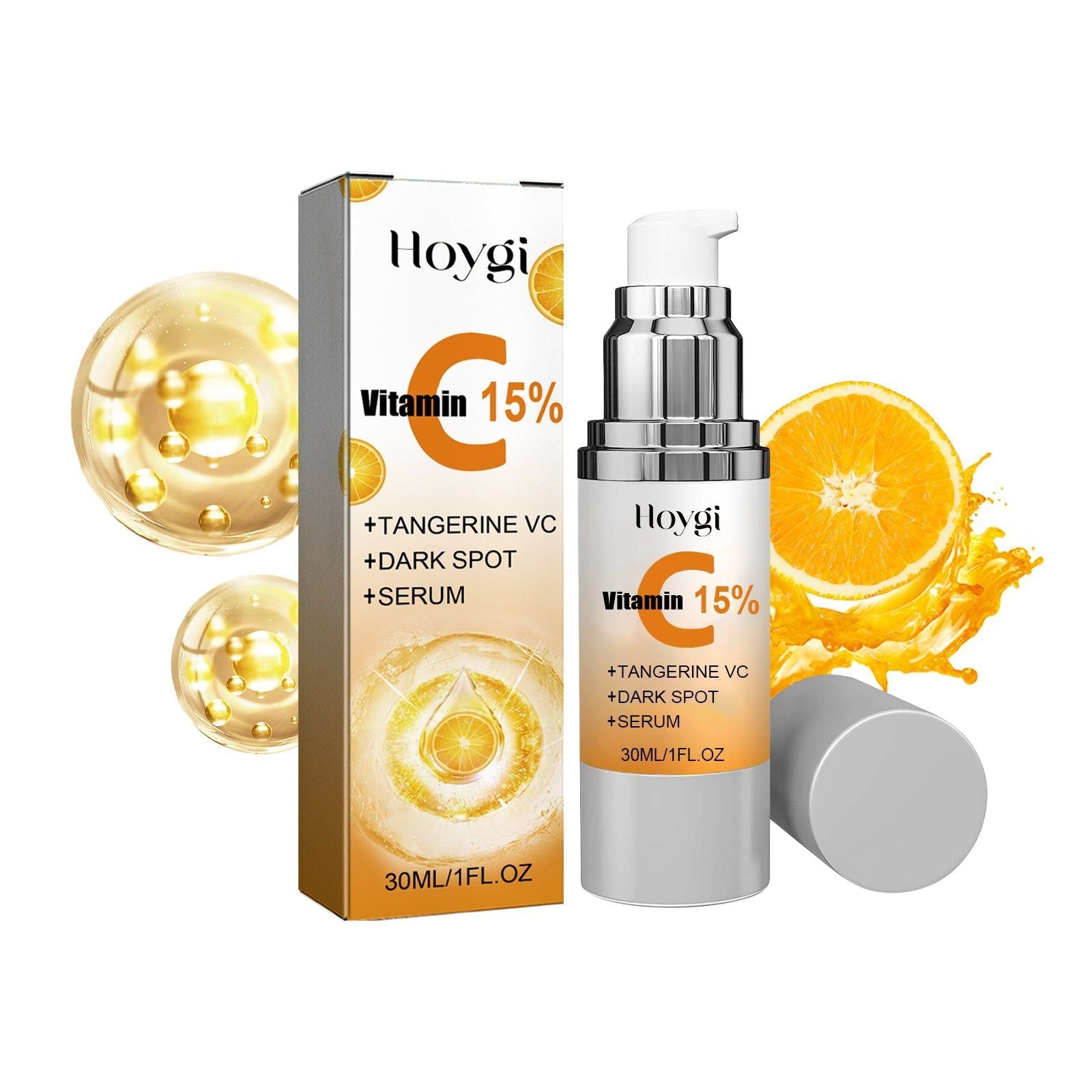 Hydrating Facial Care Serum with Vitamin C, Dark Spot Remover, Brightening Moisturizer ,30ml