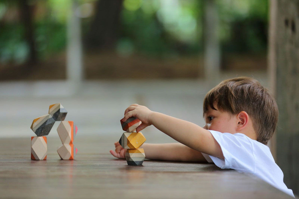 PlanToys Geo Stacking Rock