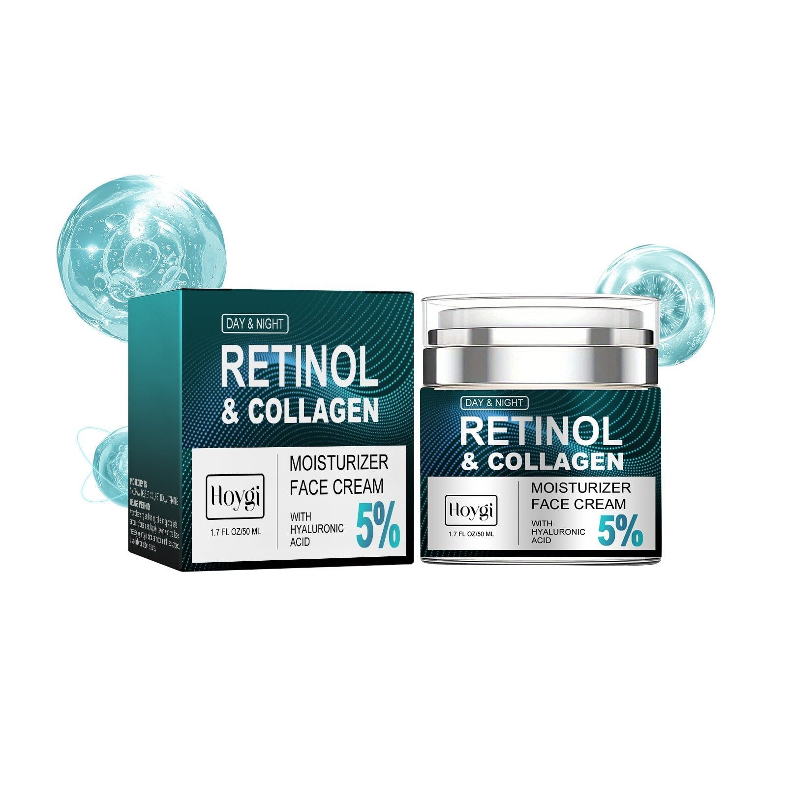 Retinol Brightening Cream for Sensitive Skin, Nourishing, Hydrating, Anti-Aging ,50ml