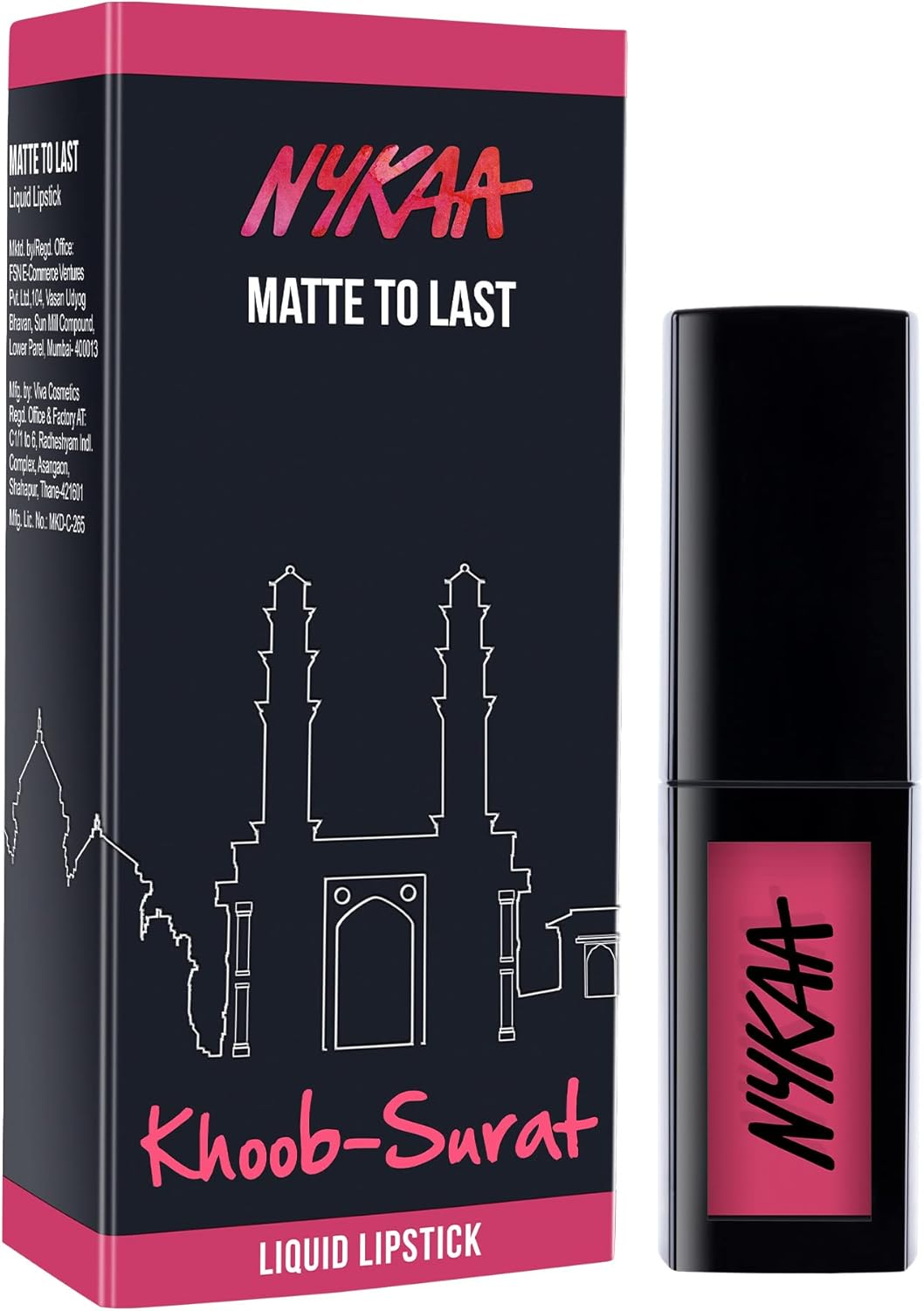 Nykaa Matte To Last ! Liquid Lipstick Khoob Surat 09