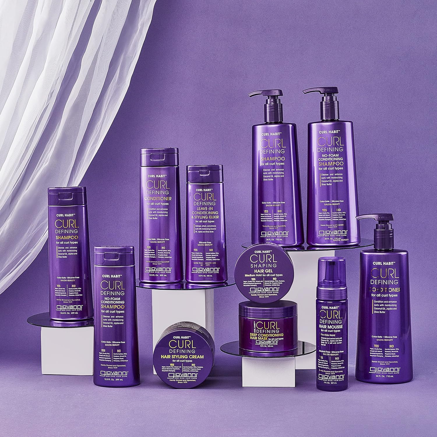 Giovanni Curl Habit Defining All Curl Type Shampoo 399Ml