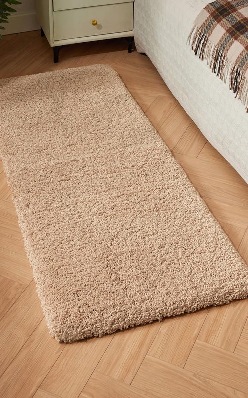 AIESY® Non Slip Fluffy Long Runner Washable Plush Luxury Bath Mat