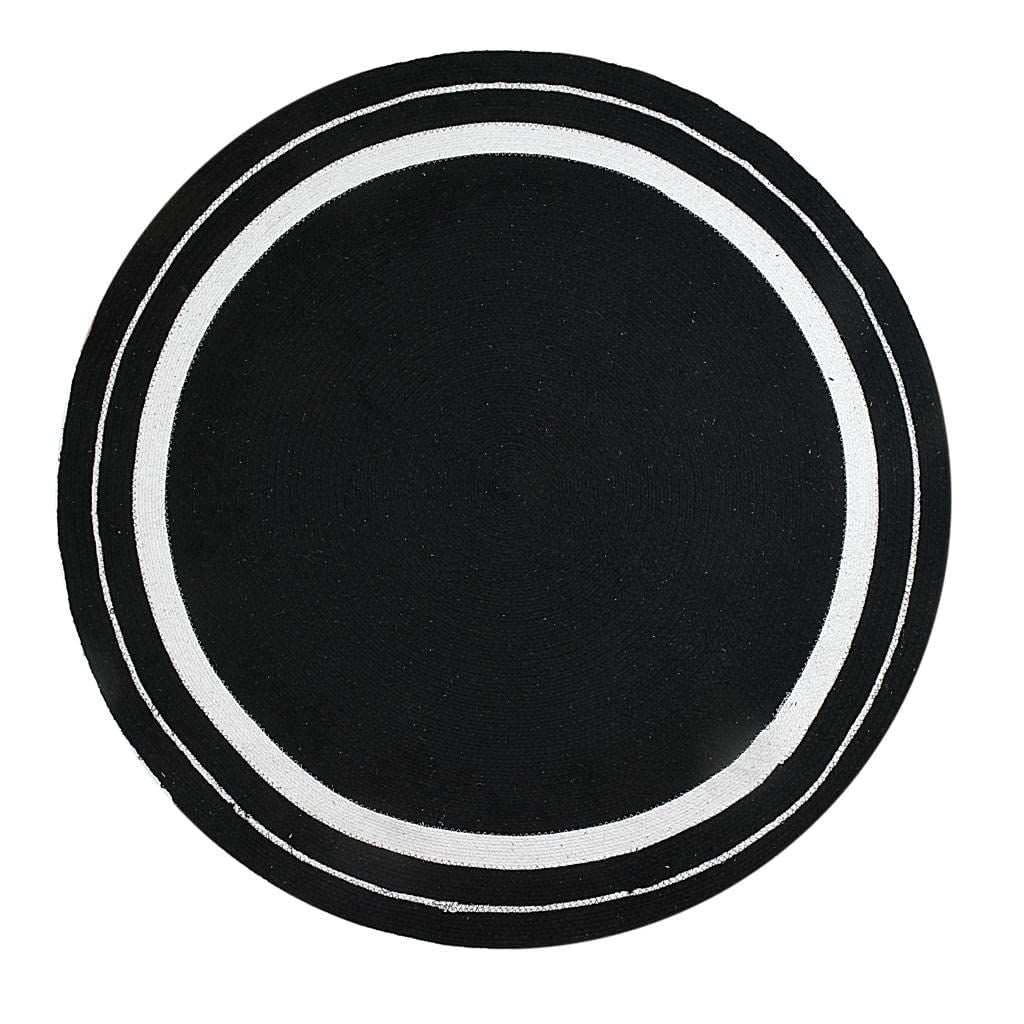 AIESY® Round Beautiful Handwoven Jute Rug