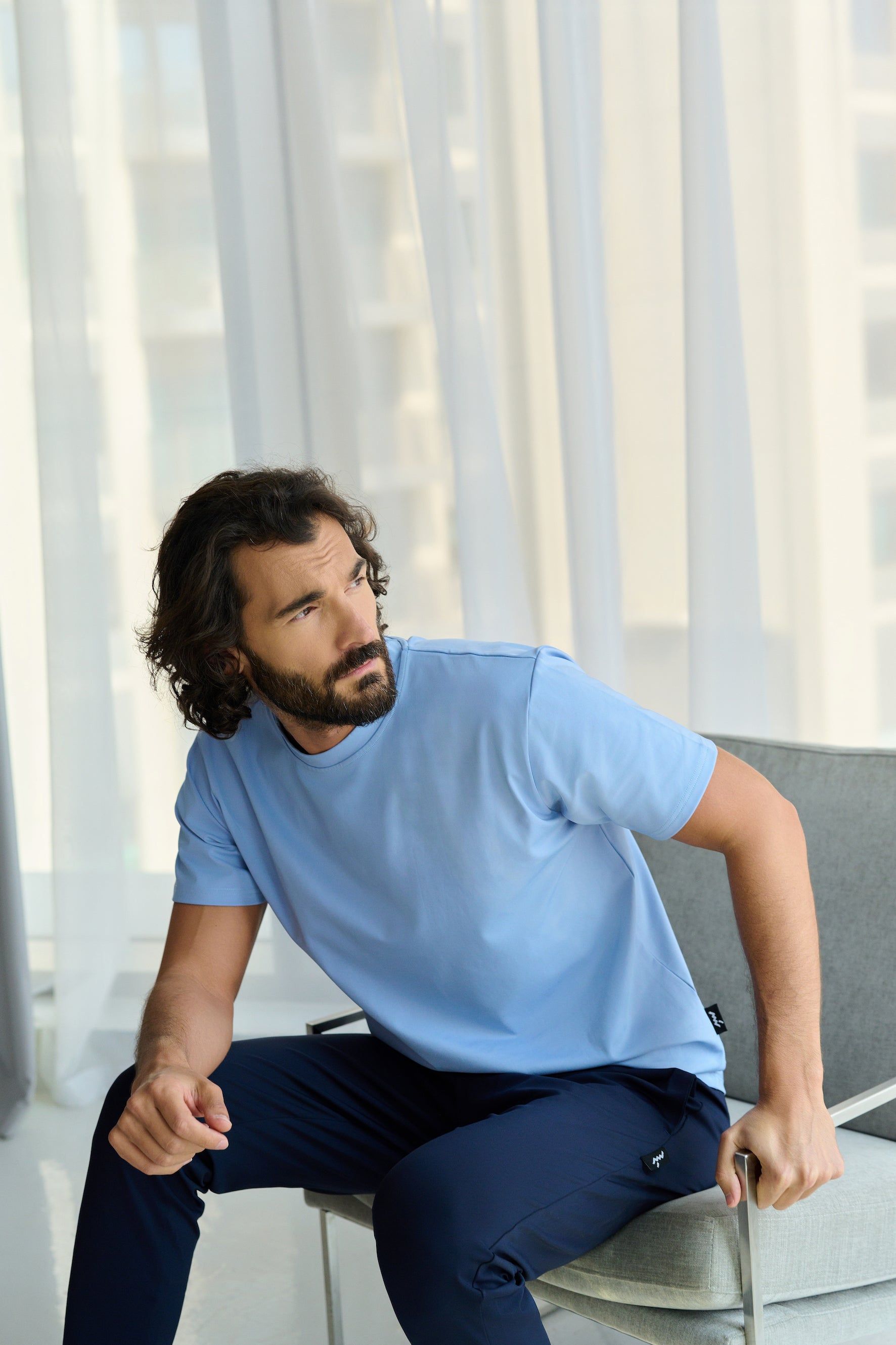 MULU Classic Men's T-shirt - Light Blue