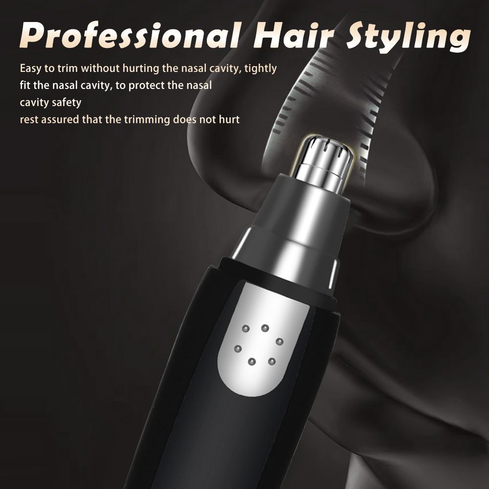 USB Rechargeable Nose Hair Trimmer Kit