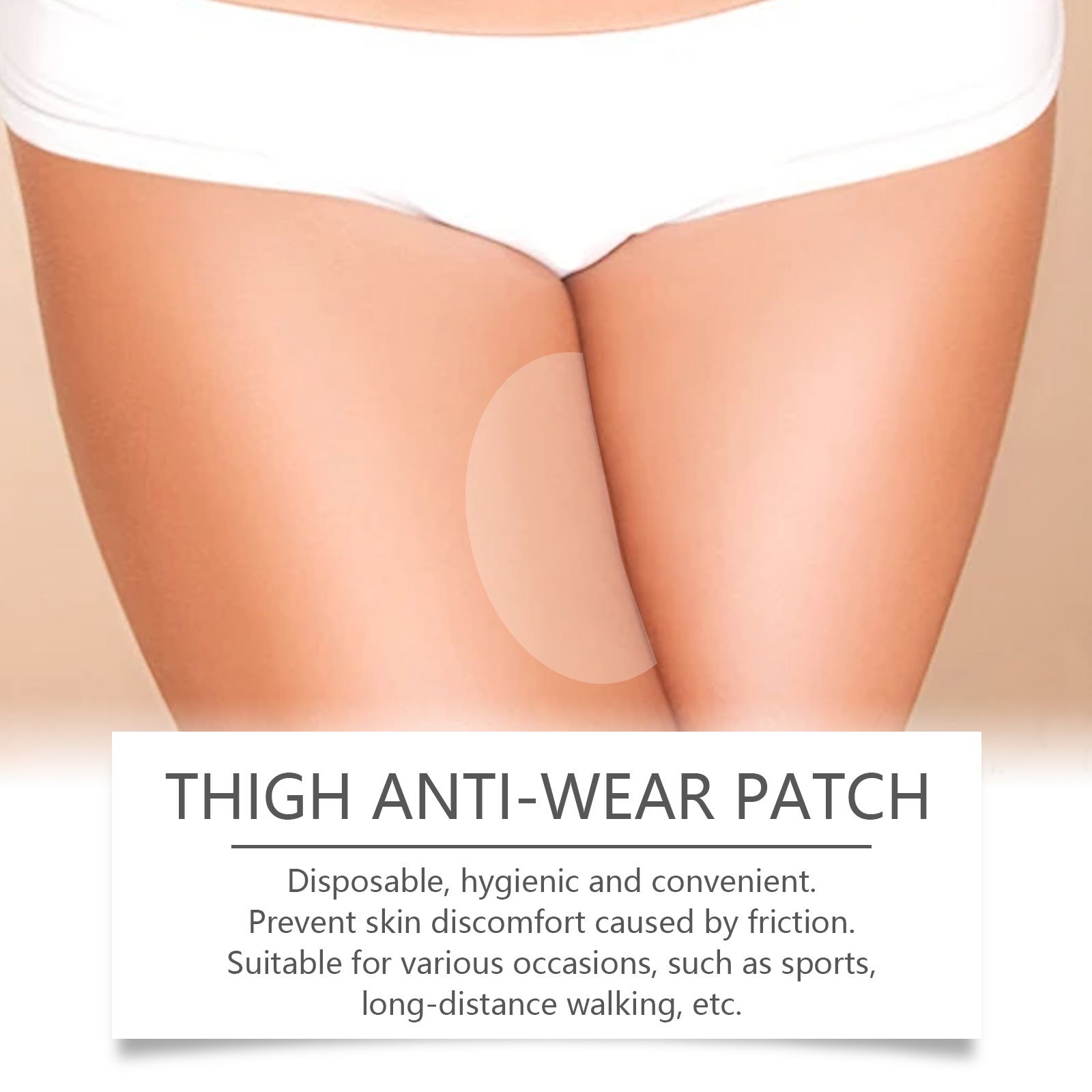 Anti-Chafing Thigh Protection Patches 10pcs