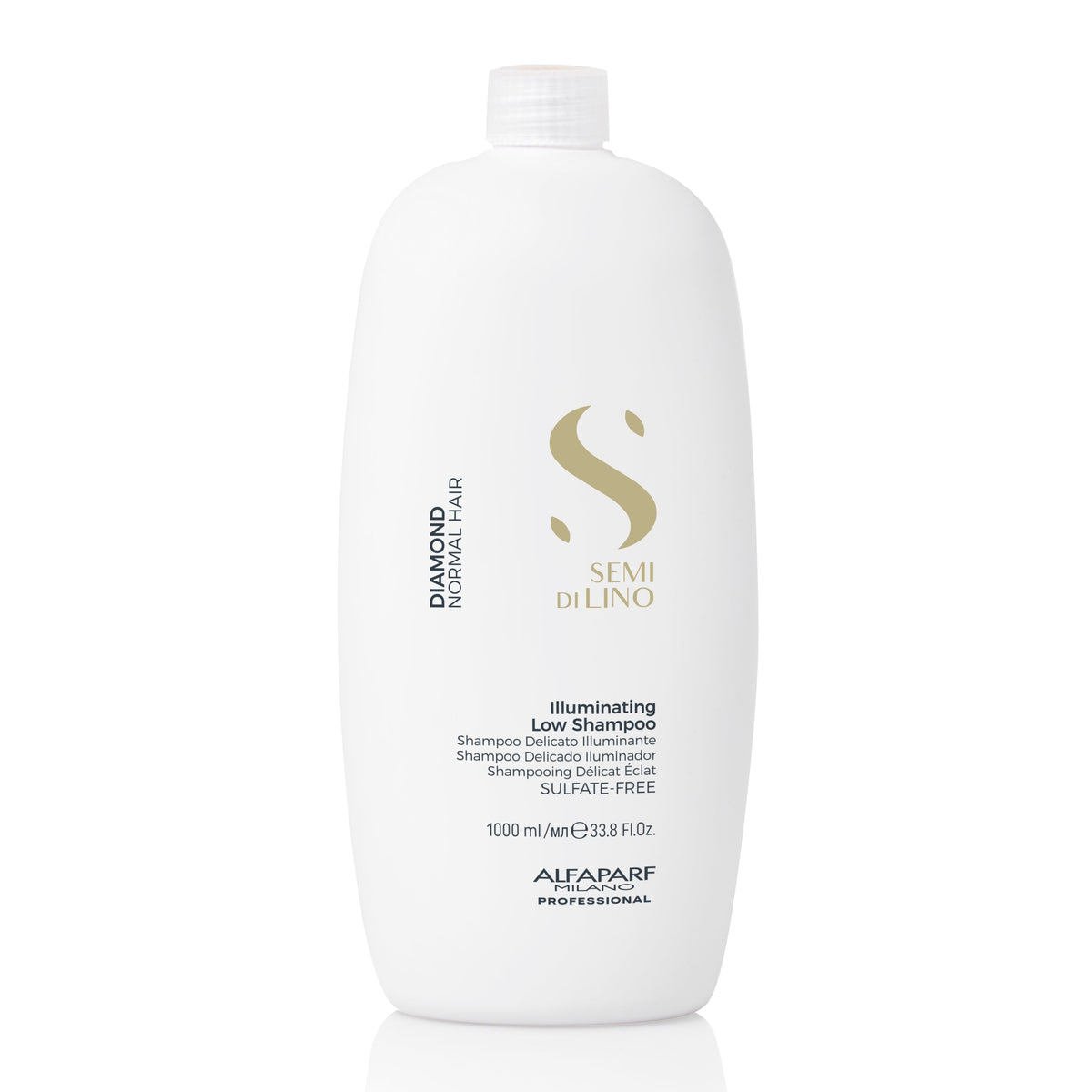 Alfaparf Milano Semi Di Lino Diamond Shine Illuminating Low Shampoo - Sulfate Free 1000 ml