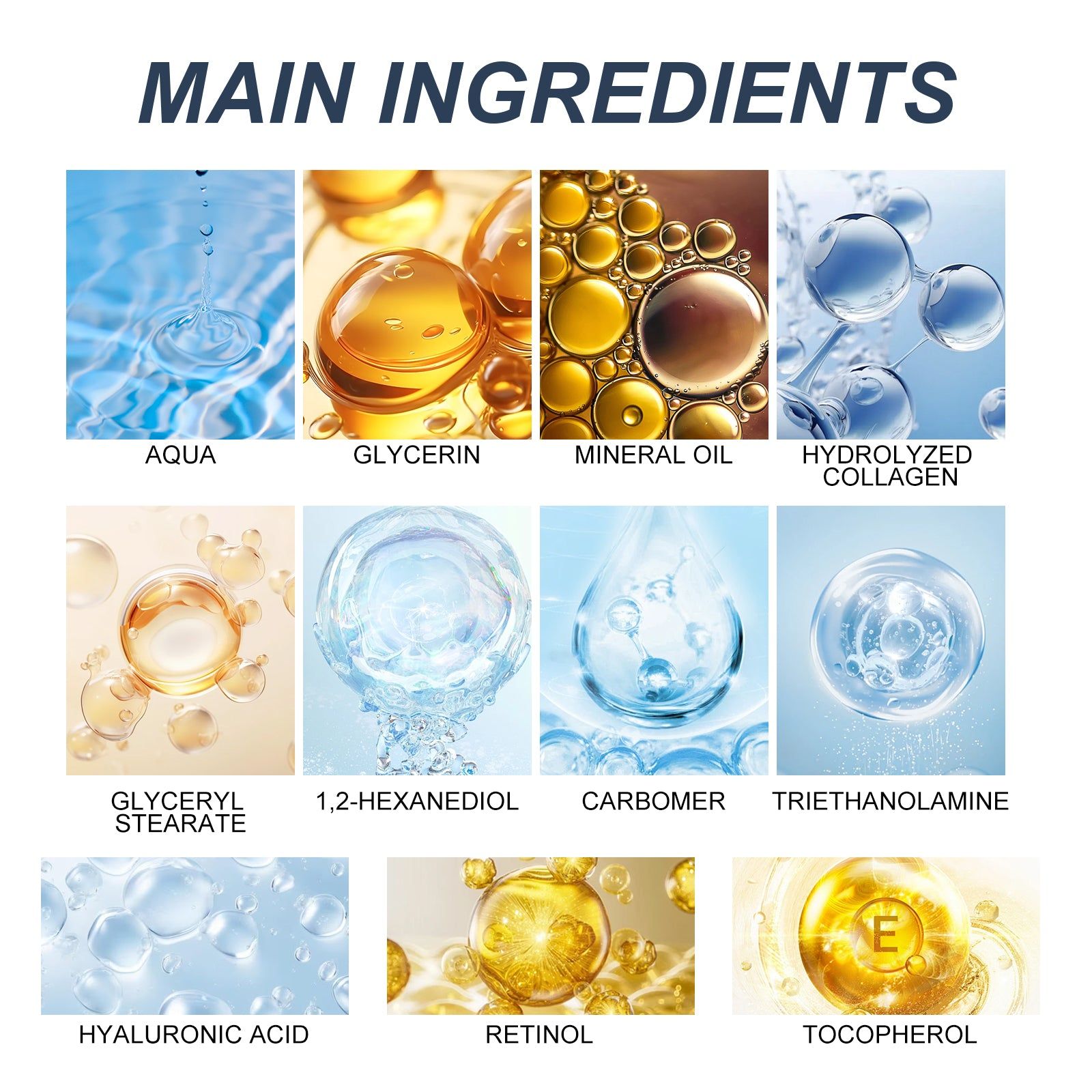 Men's Face Cream, Firming Skin, Anti-Aging, Moisturizer, Hydrating, Rejuvenating, Fine Lines, Skin Repair ,50g