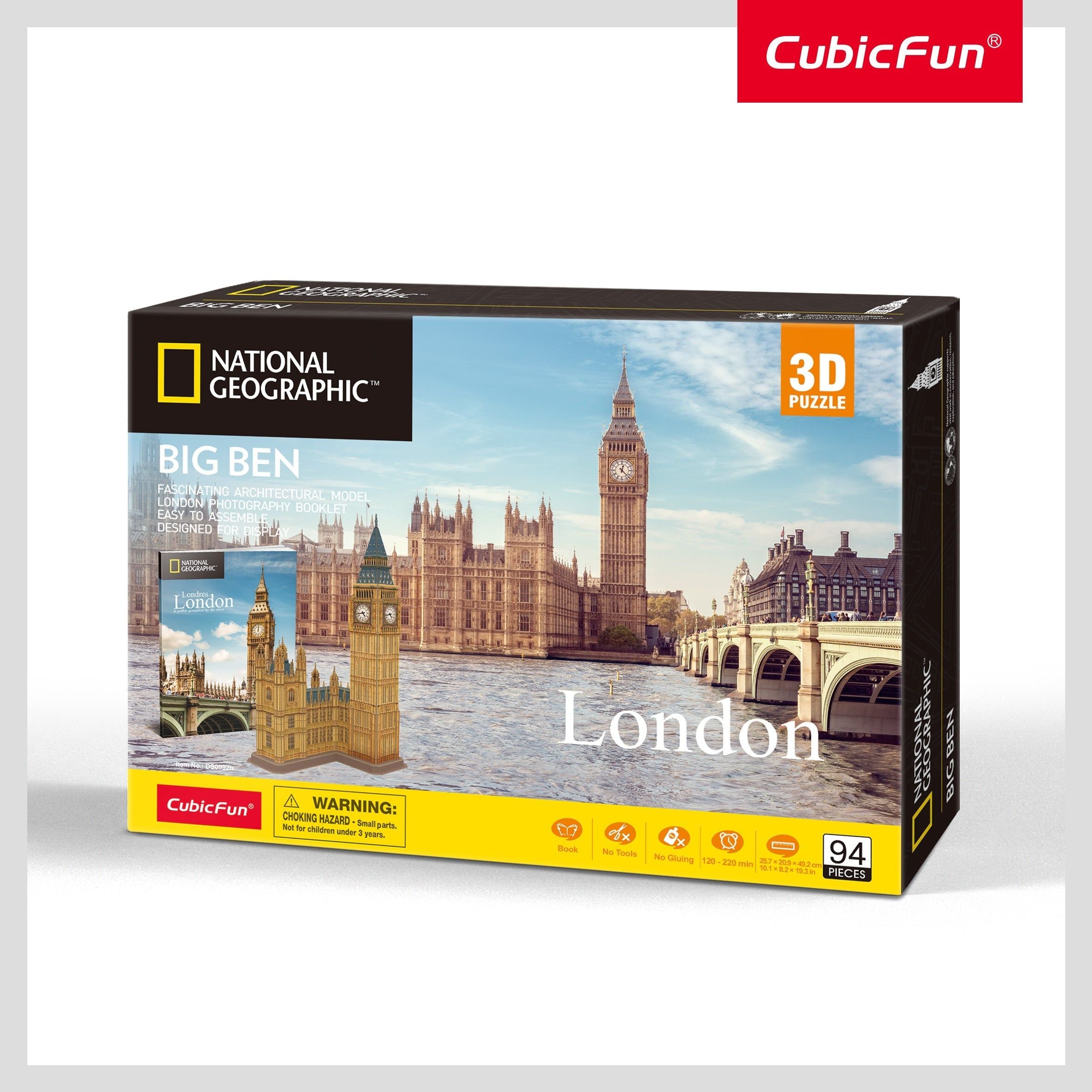 NGEO 3D PUZZLE BIG BEN LONDON 2