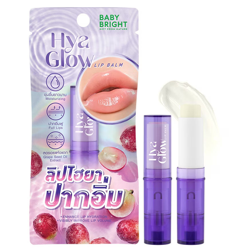 Hya Glow Lip Balm 2.6g (EXP) Baby Bright (M)