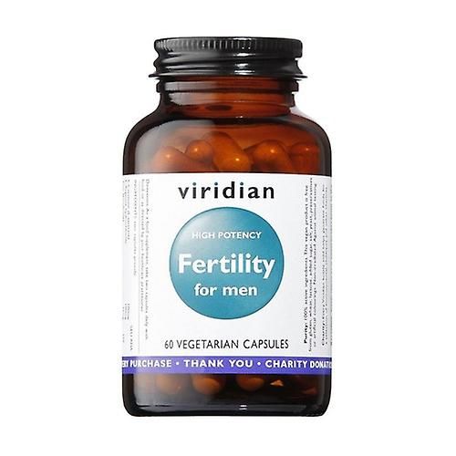 Viridian Fertility for Men, 60 caps