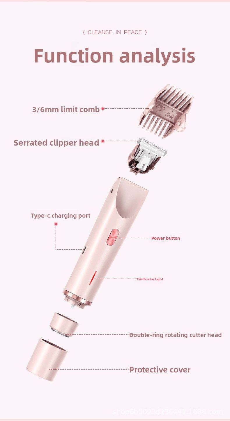 Women's Electric Bikini Hair Trimmer