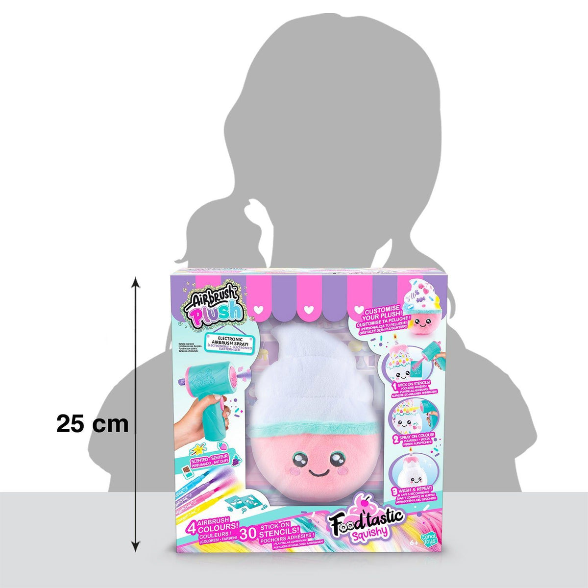 Airbrush Plush - Food'tastic Squish