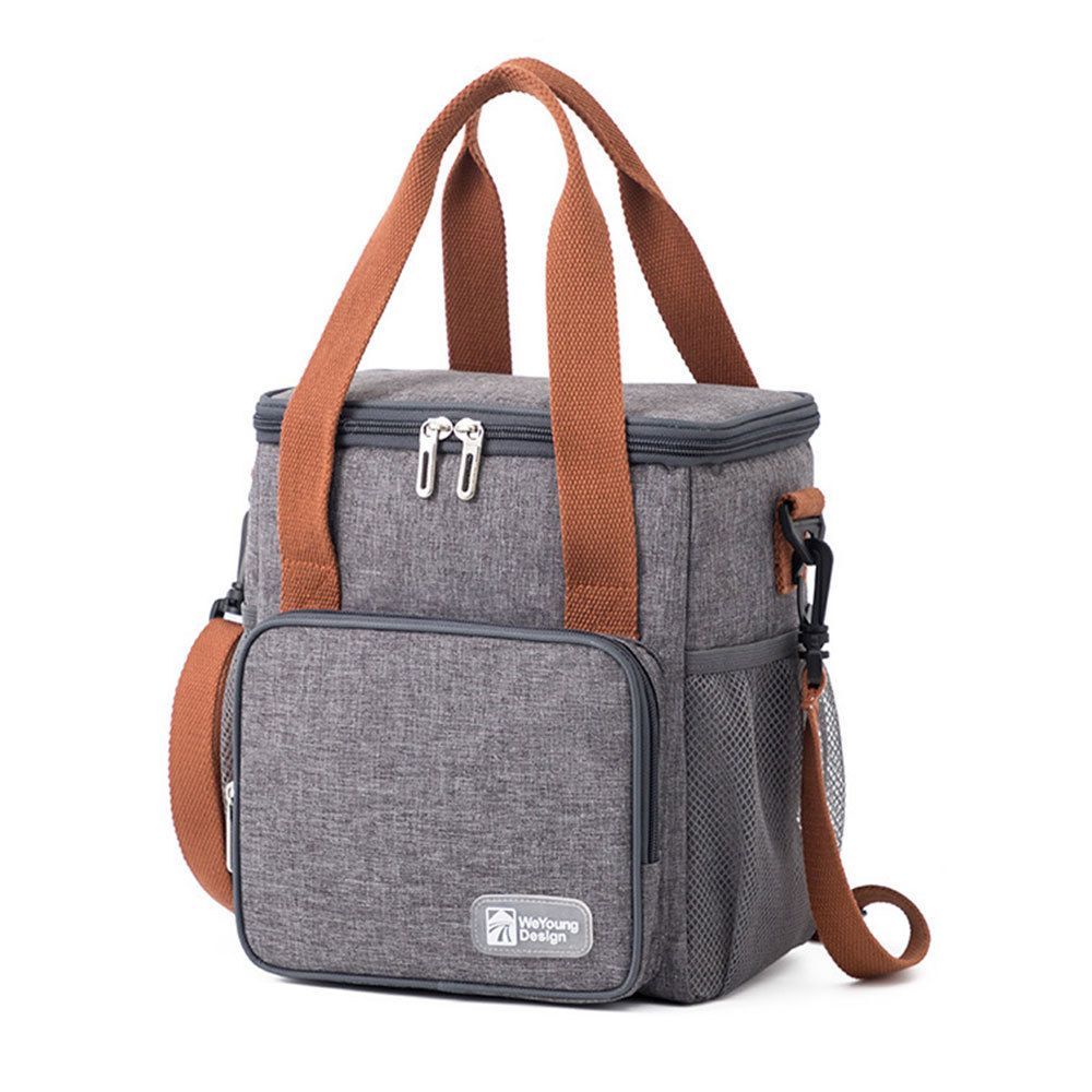 Insulated Lunch Bag with Shoulder Strap for Work and Travel