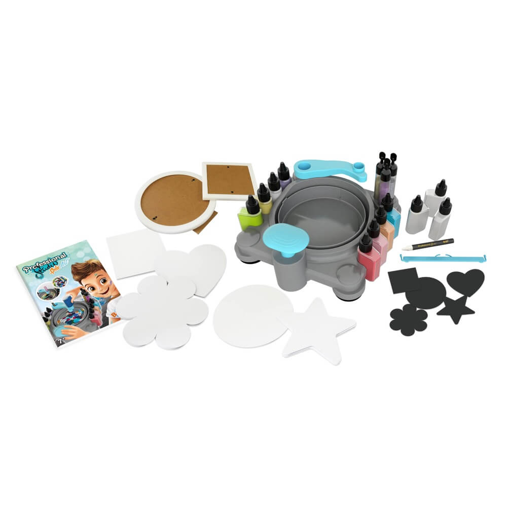 Buki France Professional Studio Spin Art DIY Paint Kit