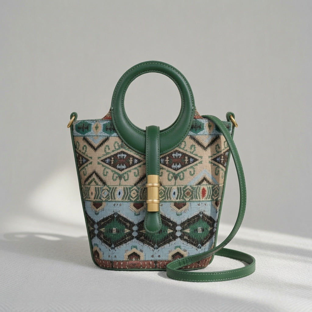 Jamila Designer Heritage Nomad Green Bucket Bag 2026 Ramadan Limited Edition