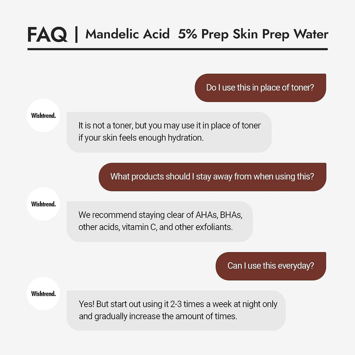 By Wishtrend Mandelic Acid 5% Skin Prep Water 120 mL