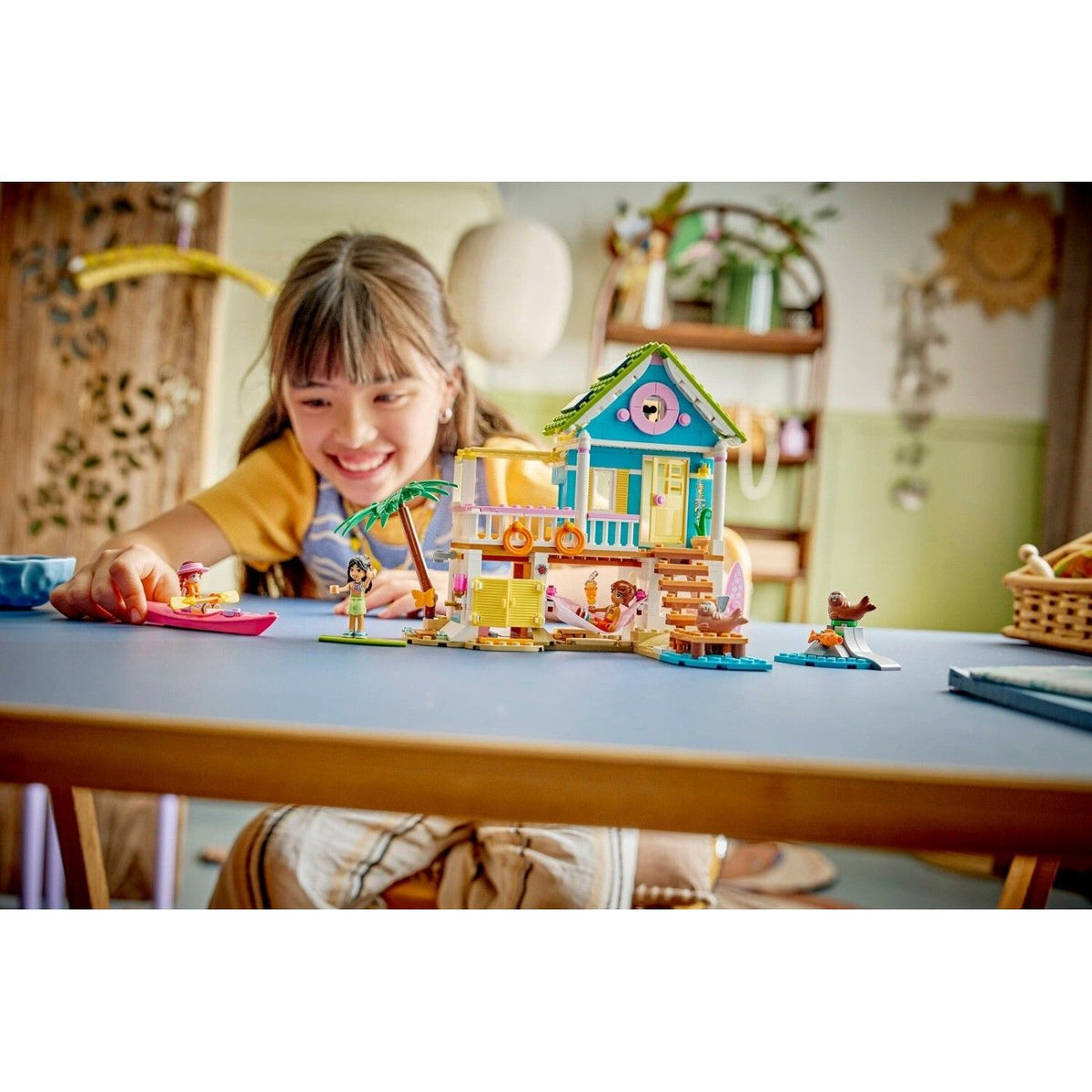 LEGO Friends Beach House with Seals 42699 Building Toy Set, 400 Pieces