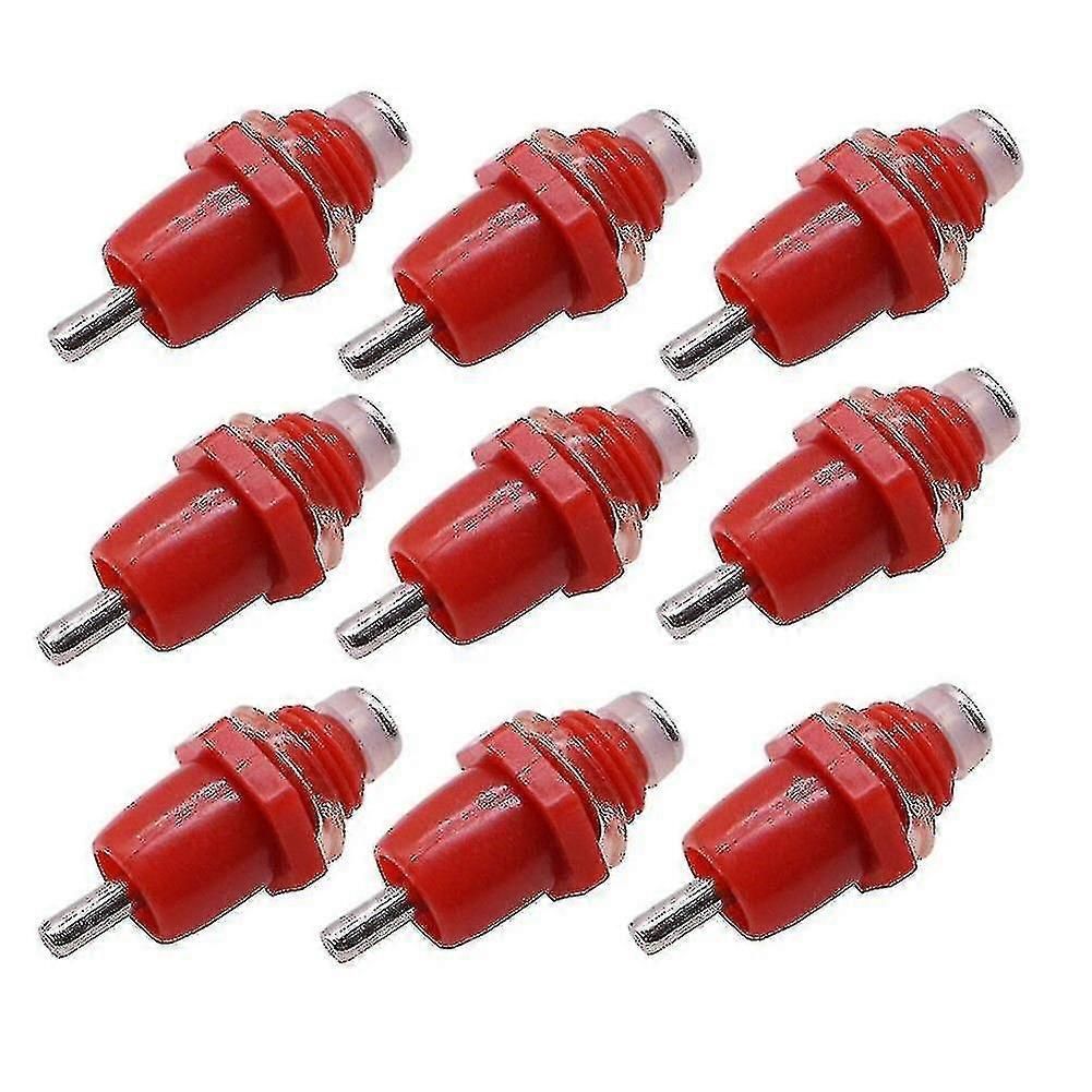50 Pcs Chicken Waterer Feeder Poultry Nipples Drinker Drink Water Portable Supplies zxin