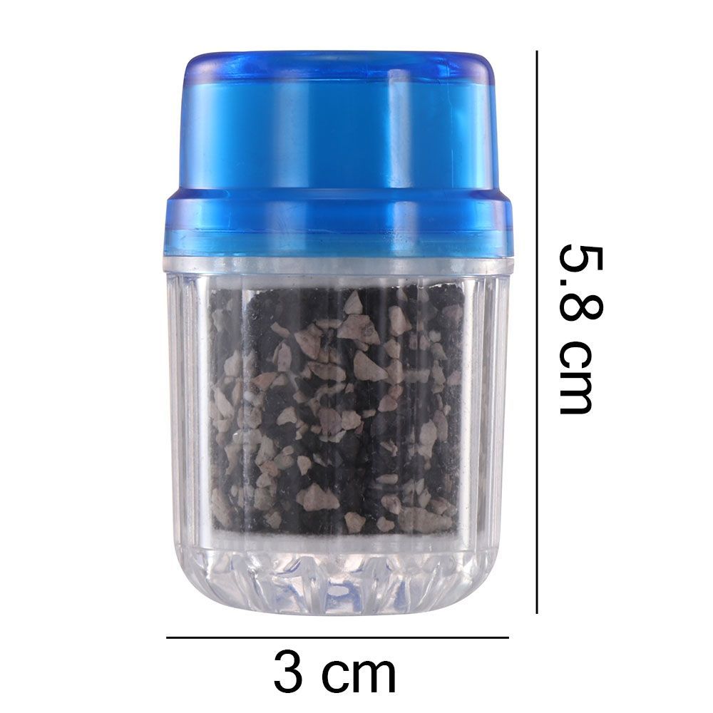 2 PCS Household Tap Water Purifier Kitchen Faucet Filter Activated Carbon Three-layer Water Filter Faucet Filter