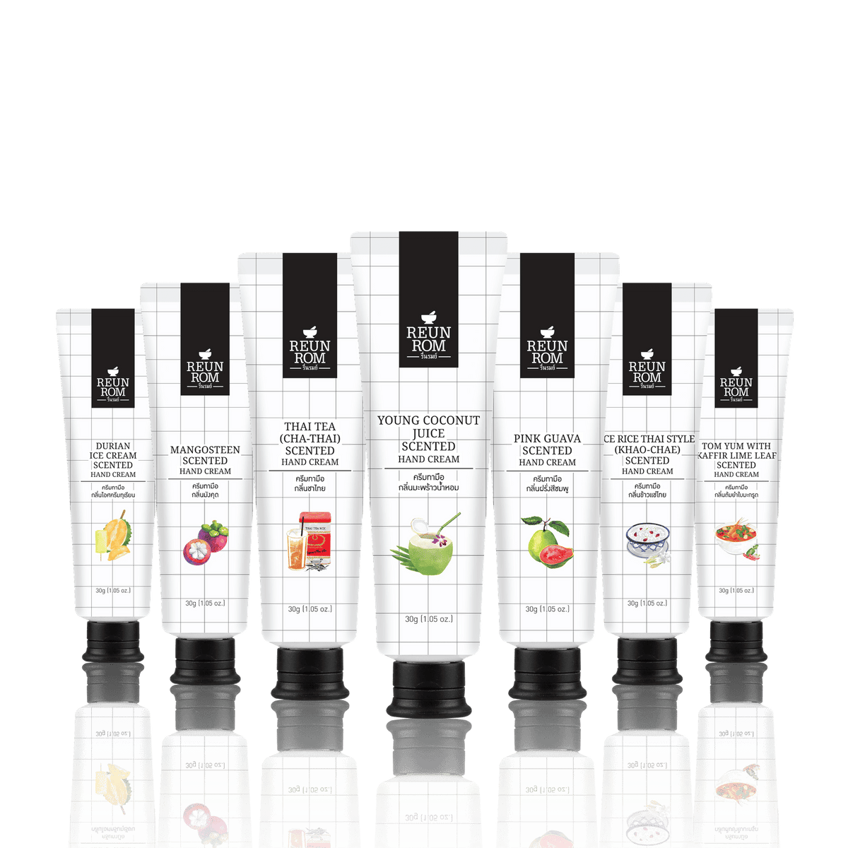 Hand Cream 30g Reunrom Young Coconut Juice Scented (Y2023)