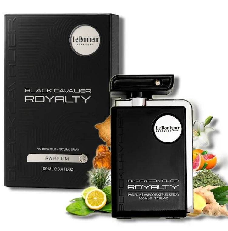 Le Bonheur Black Cavalier Royalty Eau de Parfum, 100ml