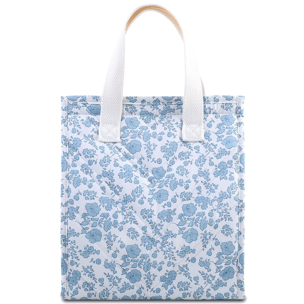 Quilted Insulated Lunch Bag Thermal Food Tote