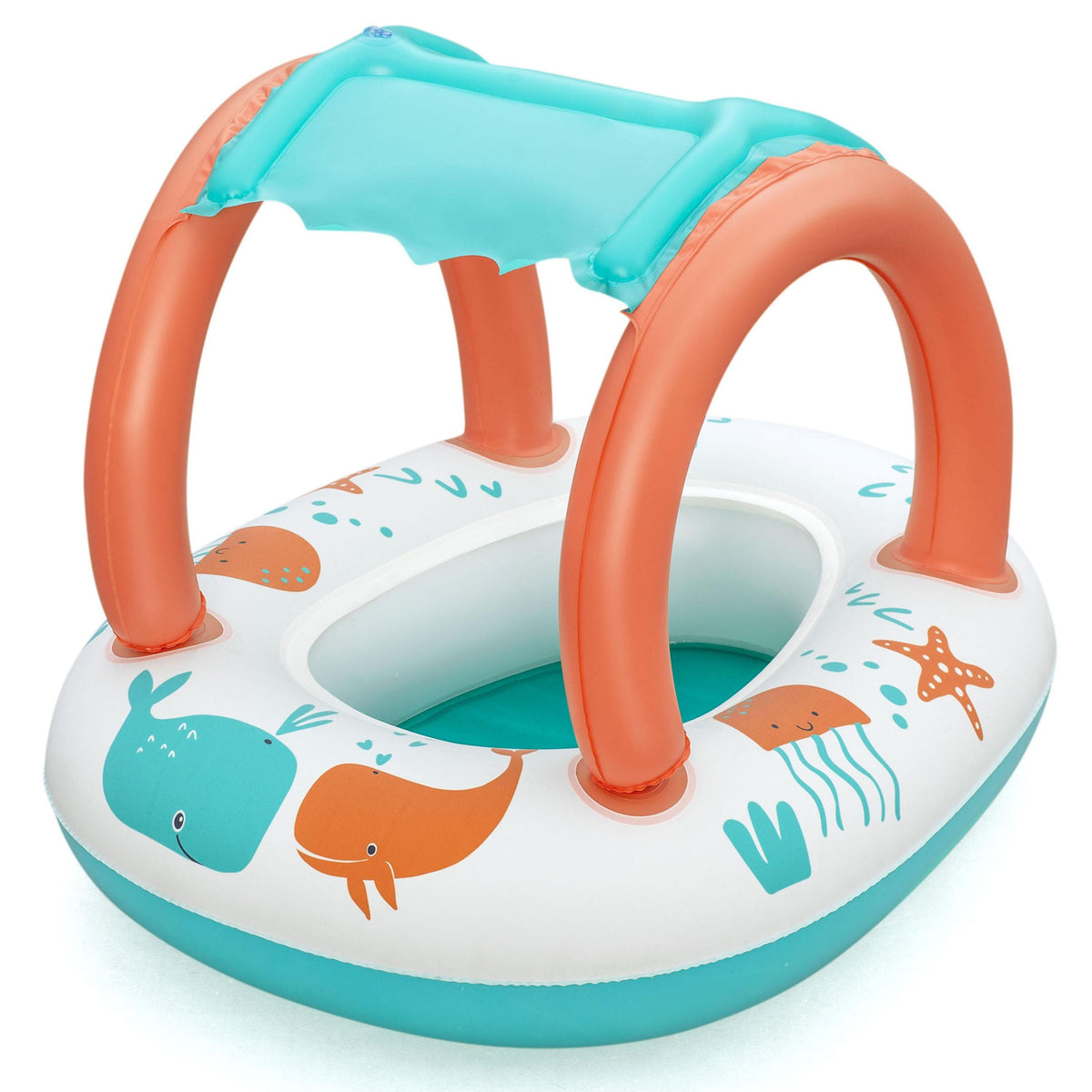 BWAY UVCARE BABYSEAT SEA ANIMALS 84X67