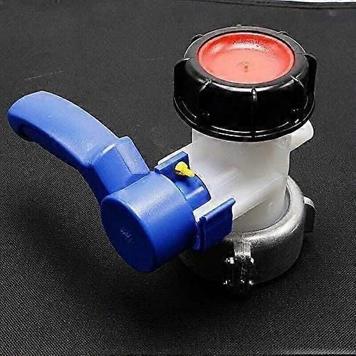 Butterfly Valve ND50 IBC Water Tank with Plastic Floating Nut 62mm Replacement S60x6 for Tank Tank_WYT