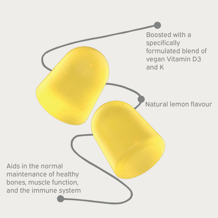 Nutriburst UltraD3 1000 IU Lemon 60 Gummies