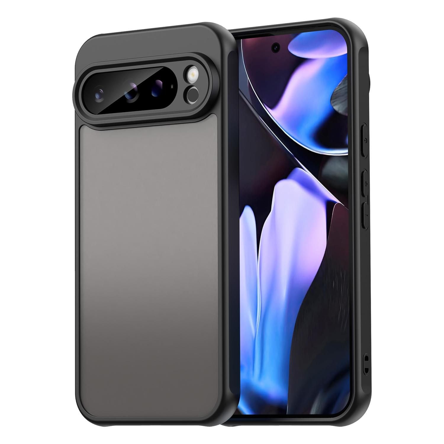 TPU Hybrid PC Frosted Phone Case For Google Pixel 9 Pro XL