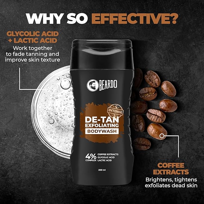 Beardo Detan Exfoliating Bodywash 200Ml