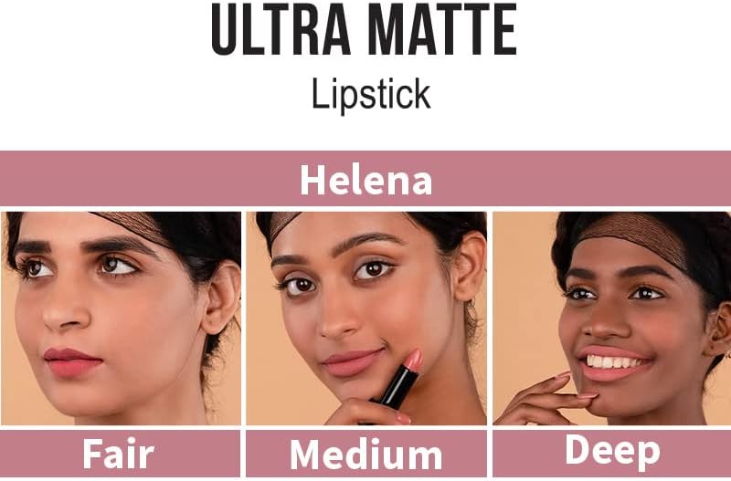 Nykaa Ultra Matte Lipstick Helena 12