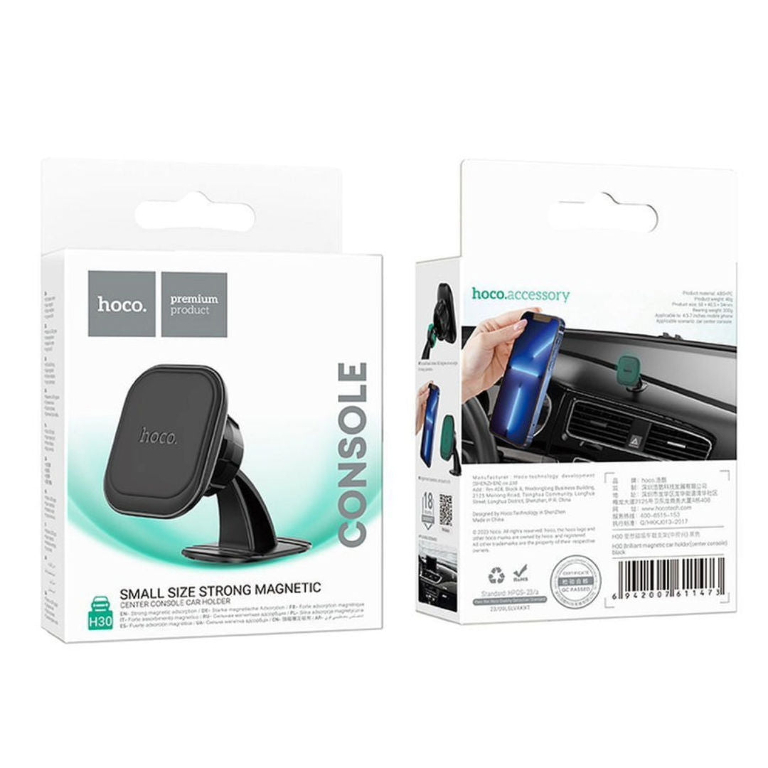 Hoco H30 Brilliant Magnetic Car Phone Holder for Center Console