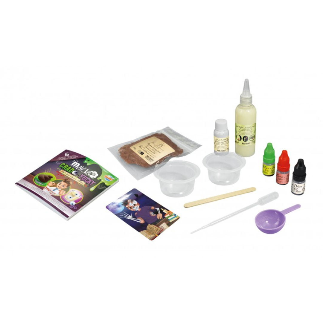 Buki France Mini Lab Yucky Science Kit, (6 Experiments)
