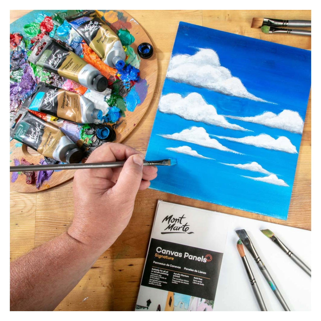 Mont Marte Canvas Panel Signature, 2-Pieces, 30.5x30.5cm, 12x12", CMPL3030 P24-517