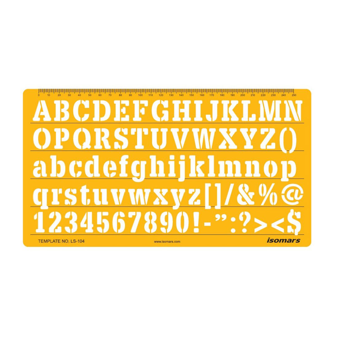isomars Font Stencil
