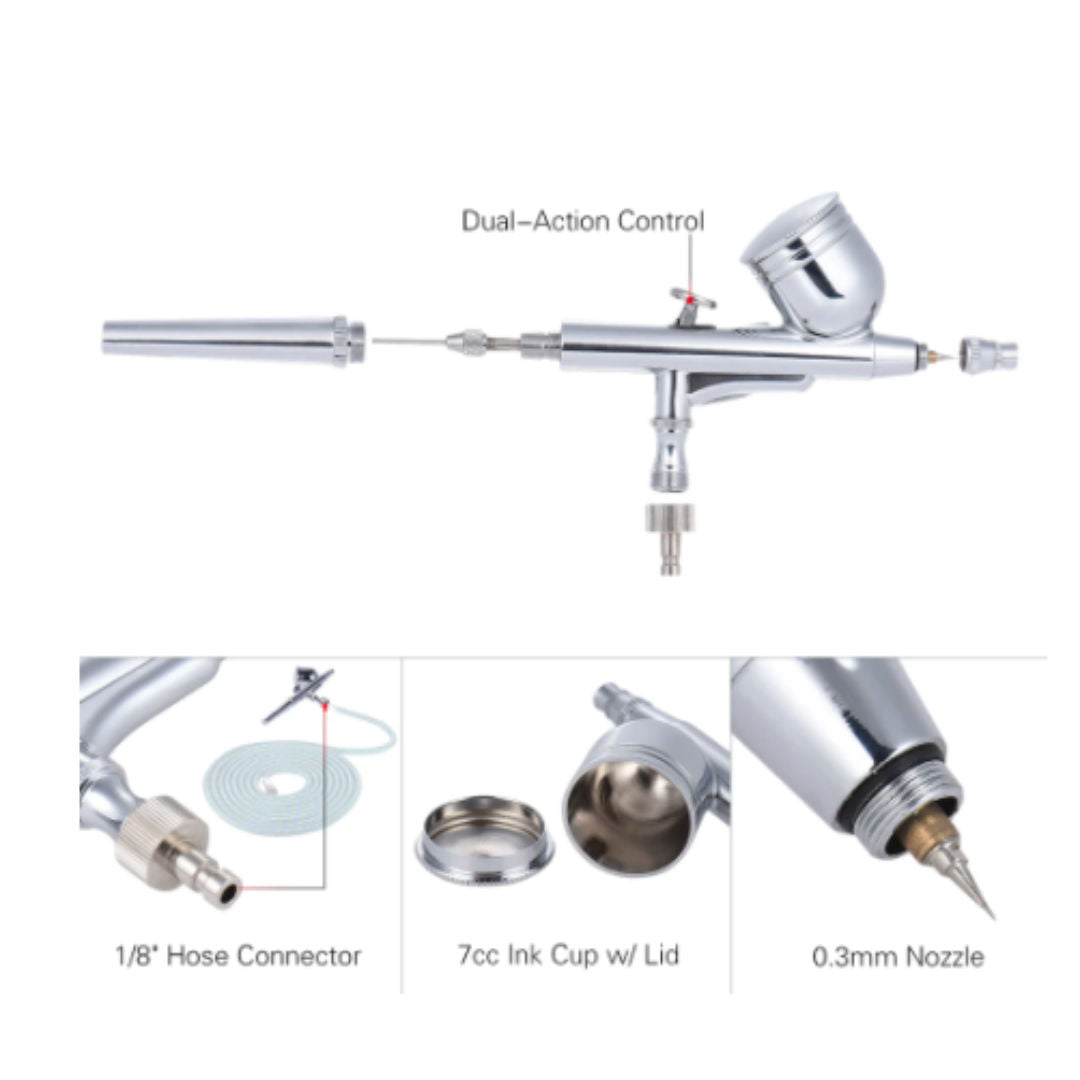RSC Mini Air Brush Kit Plastic Box
