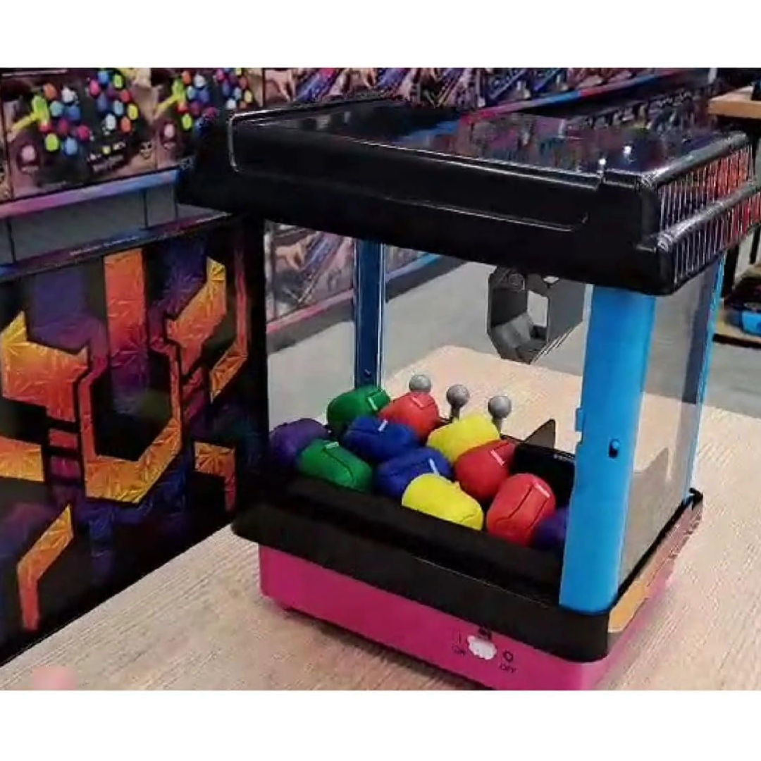 Ambassador Hyper Neon Black Series Electronic Arcade Claw Crane Game,6+ Years