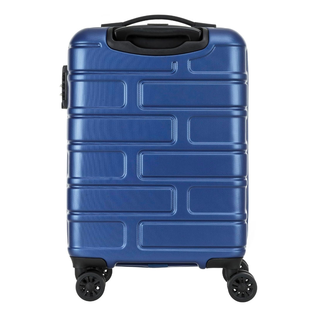 American Tourister Bricklane Hard Luggage Trolley Bag, Blue