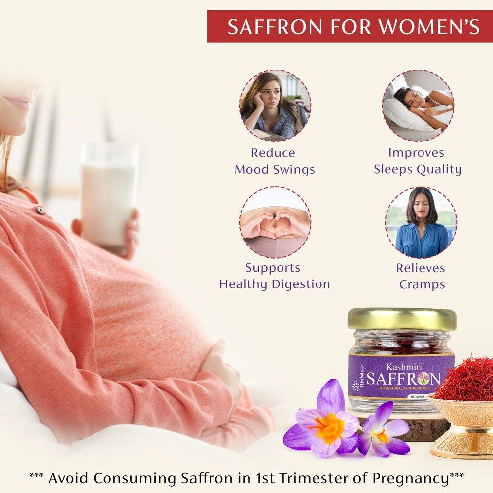 Herbal Max Discover Wellness Kashmiri Saffron 1gm