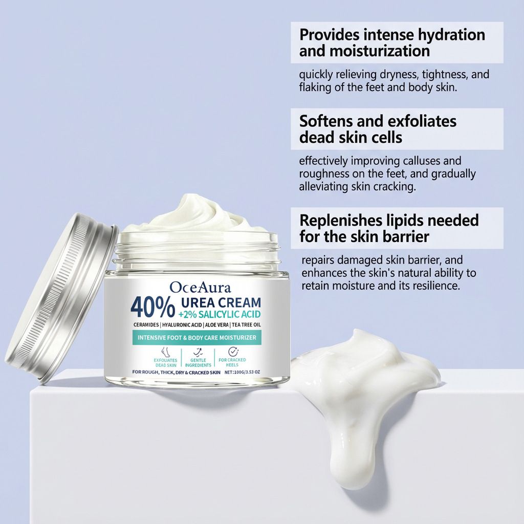 Moisturizing Foot Cream for Dry Cracked Feet 100g