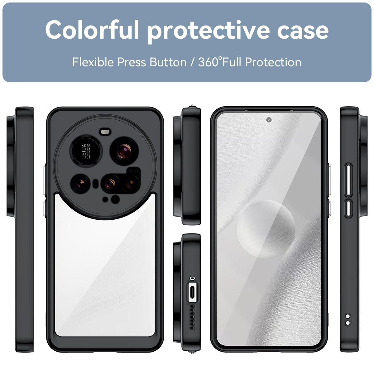 Acrylic + TPU Phone Case For Xiaomi 15 Ultra