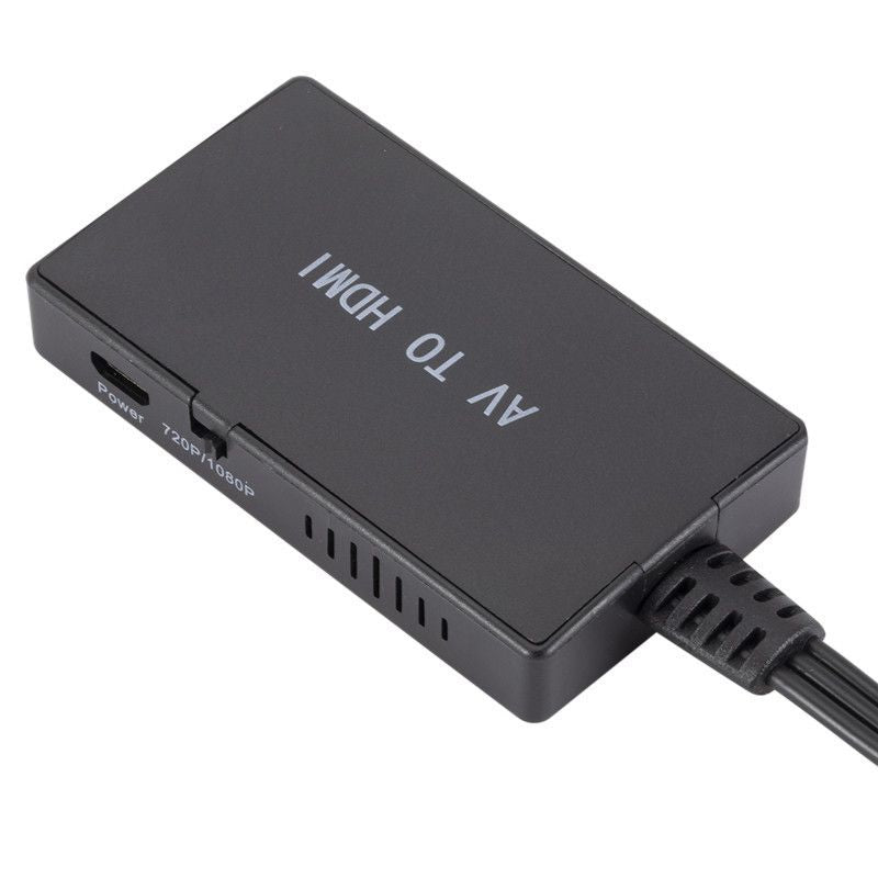 AV TO HDMI Converter High Definition Video Adapter Cable Supports 1080P