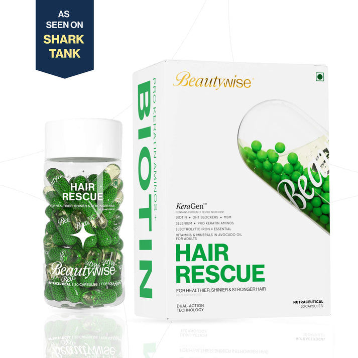 Beautywise Hair Rescue Biotin Capsules 30 capsules