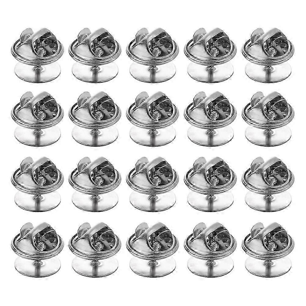 100 Pcs Lapel Pin Clasp Pin Clutch Pin Backs Clutches Clutch Back Jewelry Making Pin