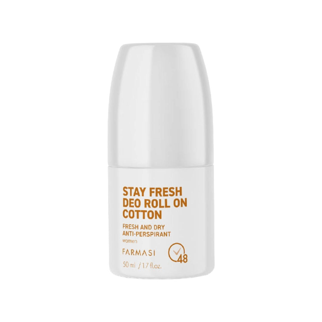 Farmasi Stay Fresh Cotton Deo Roll On Women, 50ml